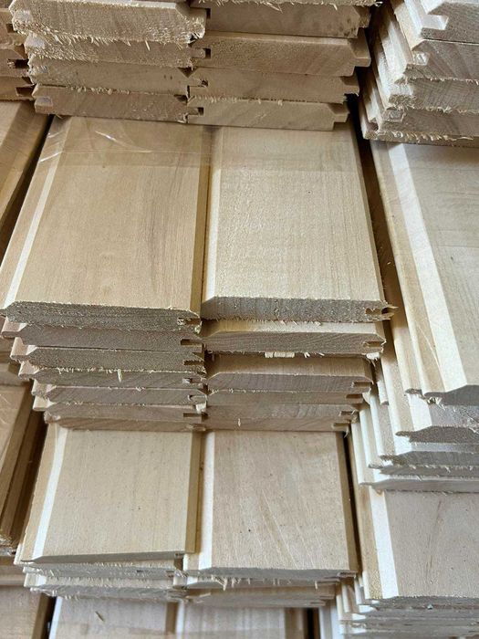 Вагонка липова, лежак, рейка стругана, погонажні вироби.