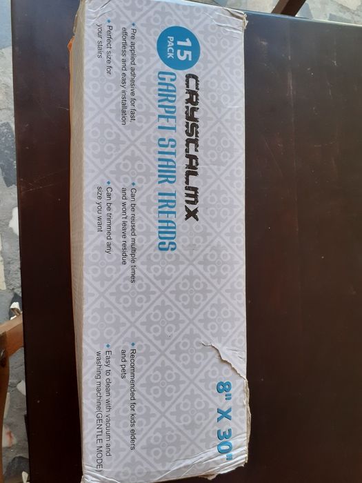 Tapetes P/escadaria de Madeira antiderrapantes