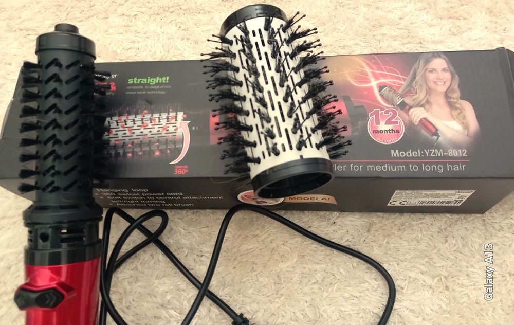 Secador de enrolar com 2 peças novo