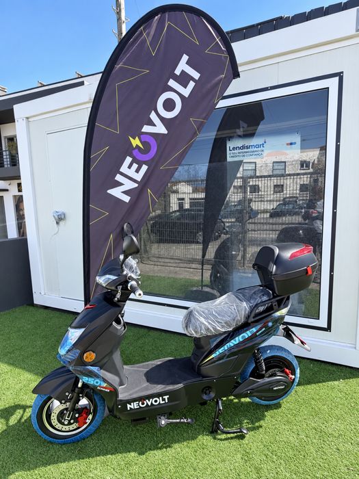 Scooter Elétrica NEOVOLT RUNNER 60V 250W (0.25kW) RUNNER (Chumbo) – RED