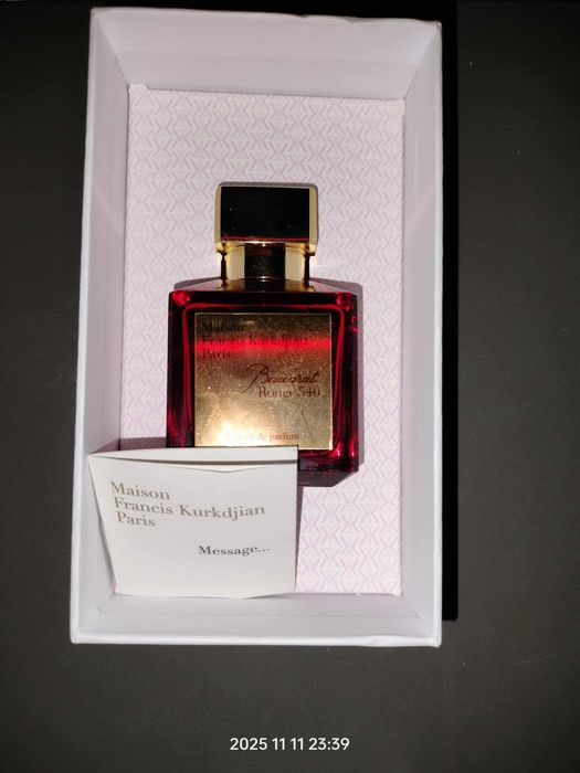 Baccarat rouge 540