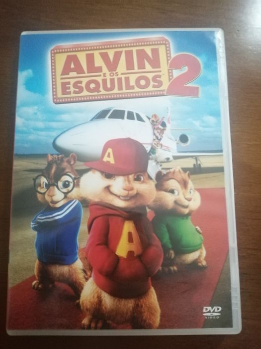 Coleção filmes infantis "Alvin e os Esquilos"