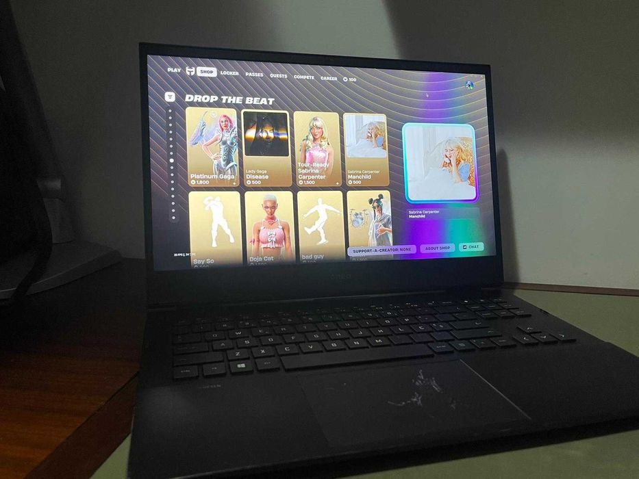 Portátil Gaming Omen HP 16 C0002NP 144Hz