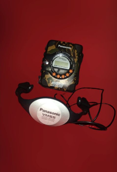 Panasonic RQ-SW20 shockwave плеєр касетний програвач кассетный защита