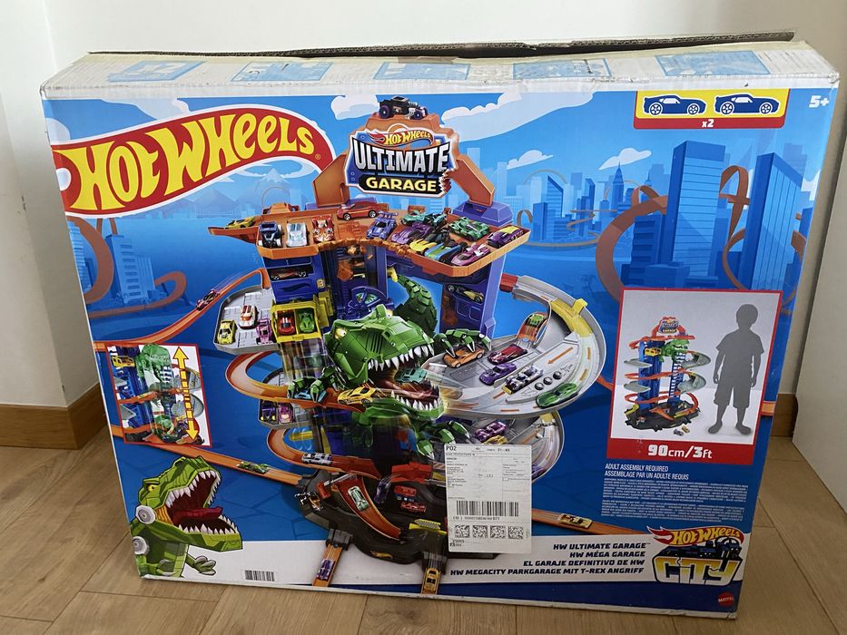 Hot Wheels Mega Garaż T-Rexa – mało używany