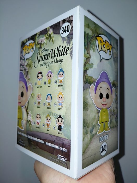 Funko Pop Disney Dopey Chase Snow White and the Seven  Dwarfs 80 Years 340