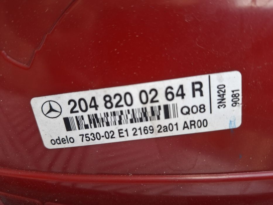 Farolim traseiro carro c220 w240