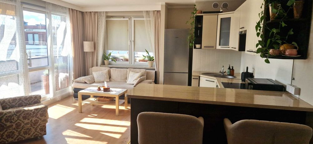 Słoneczne mieszkanie 62 m² z tarasem 35 m² – tuż przy morzu
