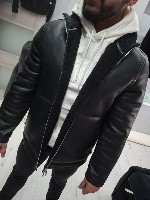 Kurtka skórzana męska xl