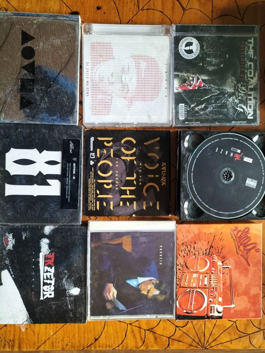 Płyty CD hip-hop