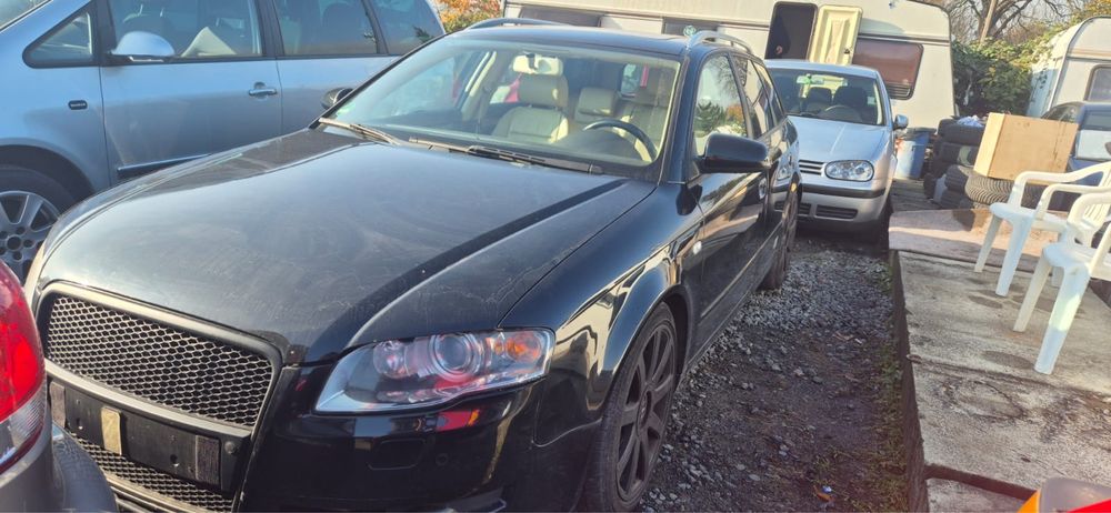 Audi A4 B7 Авторозборка запчастини Акпп Мотор Бампер Крило Фара А4