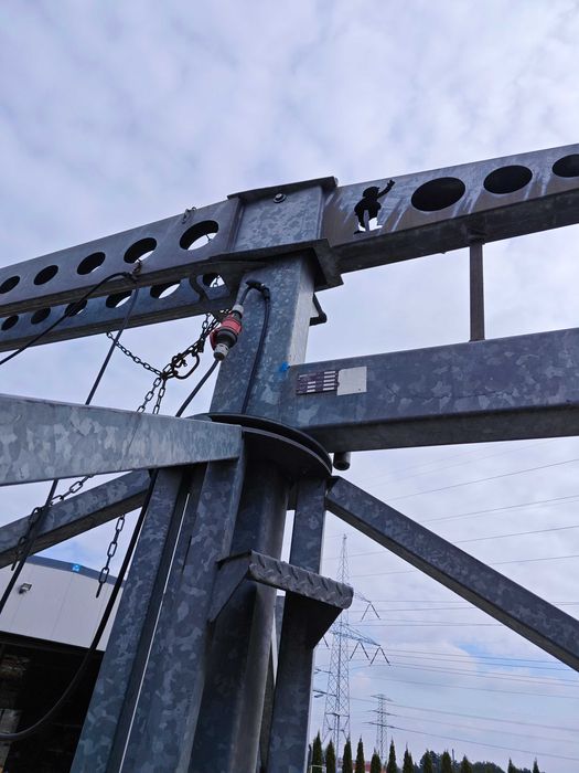 Mini Kran dźwig żuraw BAUMANN GOLIAT IV wciągarka STEIN REX