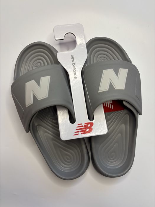Оригінал! New balance slippers / тапки нью беленс