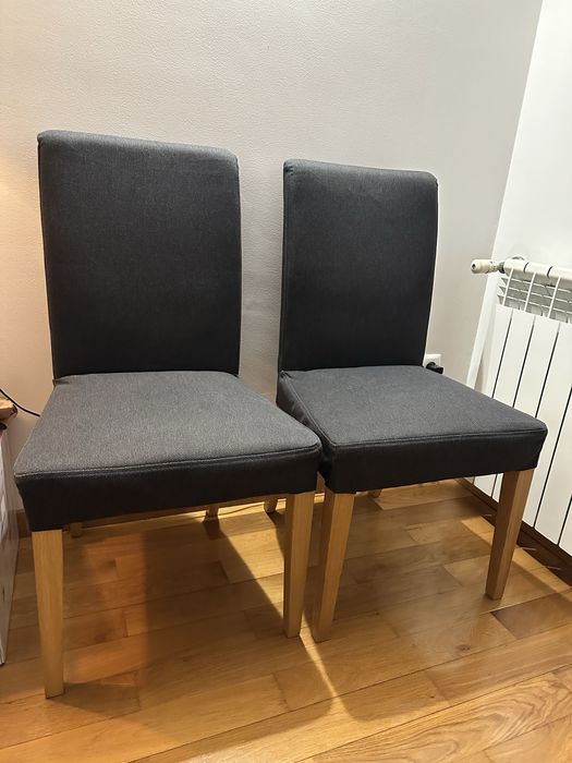 Seis cadeiras em otimo estado