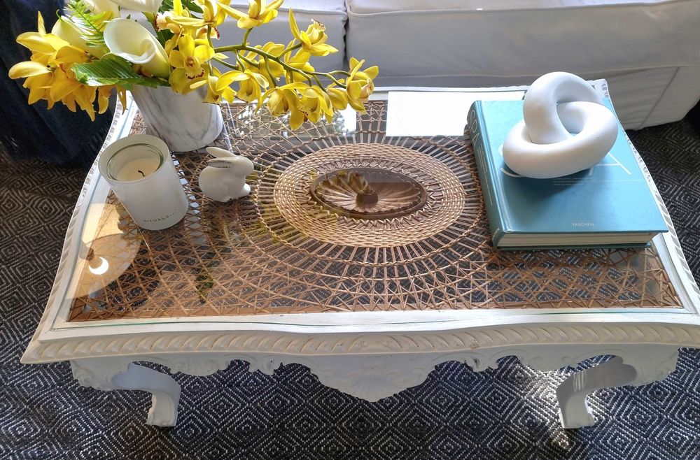 Linda Mesa de Centro Estilo Vintage Francês