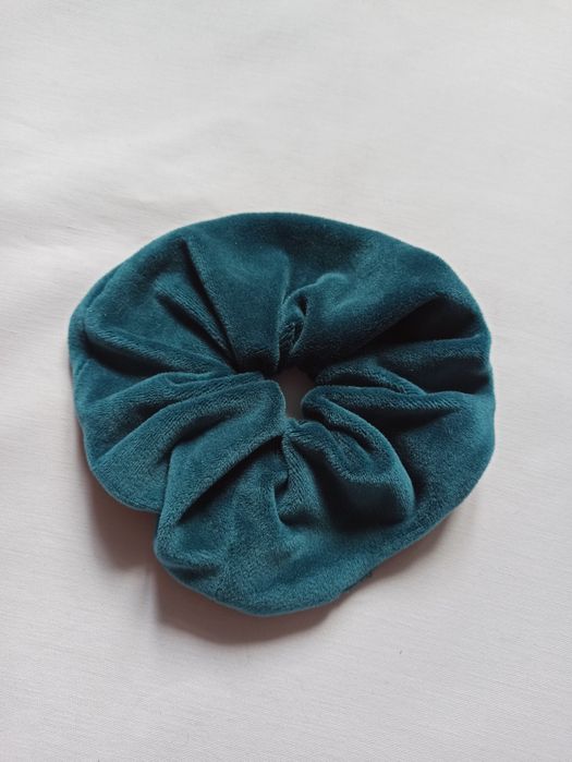 Welurowa Gumka do włosów Skranchie Handmade