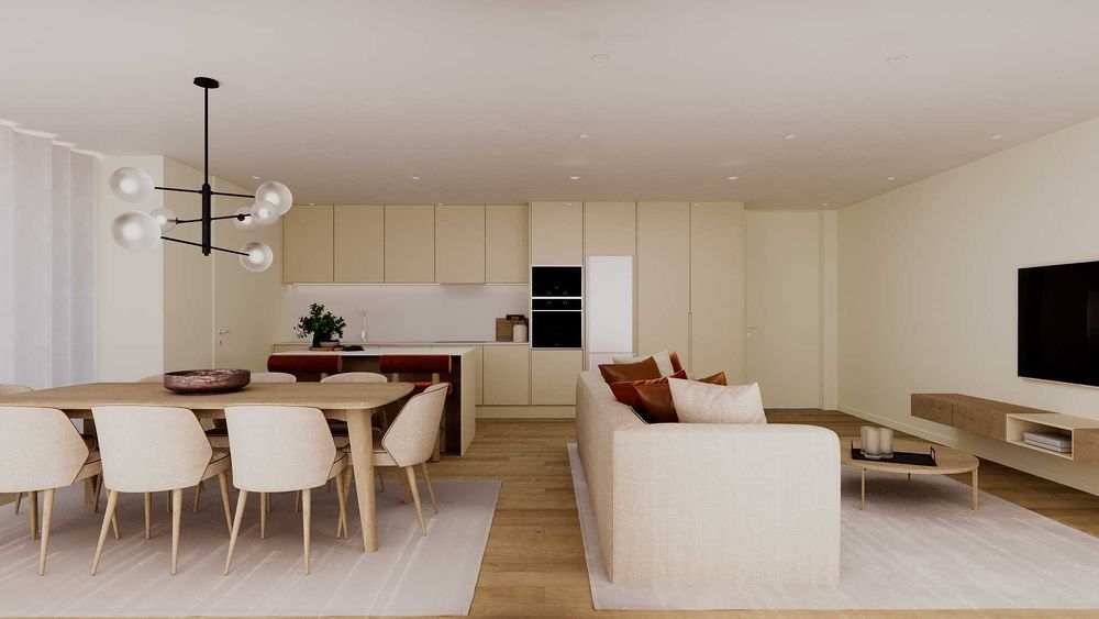 Apartamento T2, 2 suítes, dois lugares de estacionamentos em Rio Tinto