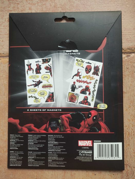 Deadpool - Marvel -23 Magnet Set