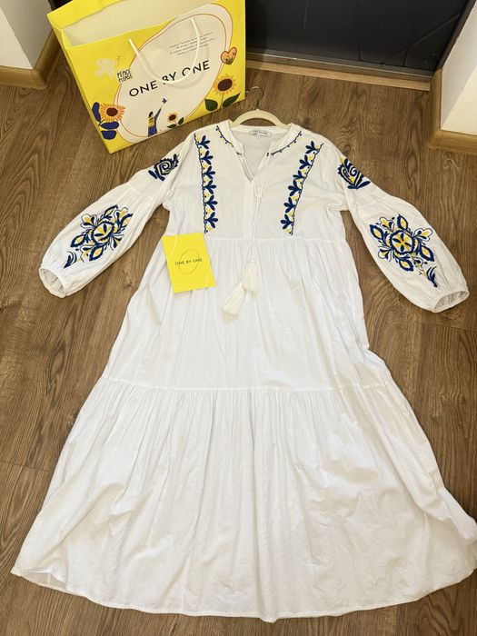 Сукня вишиванка біла