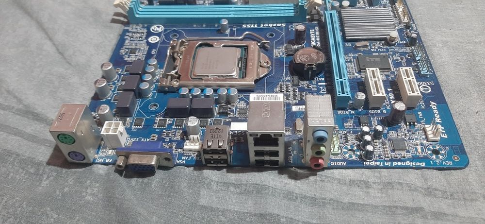 Мать+проц и кулер