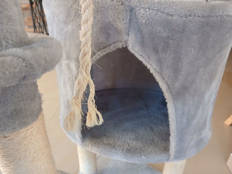 drapak dla kota domek budka