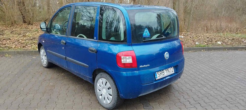 Fiat multipla 1.6 legeda 6 osob zamiana skup aut dostawa pod dom