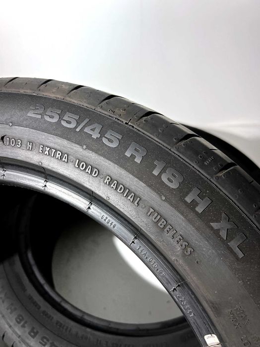 Pneus Continental ContiSportContact 5 - 255/45/18 - Excelentes