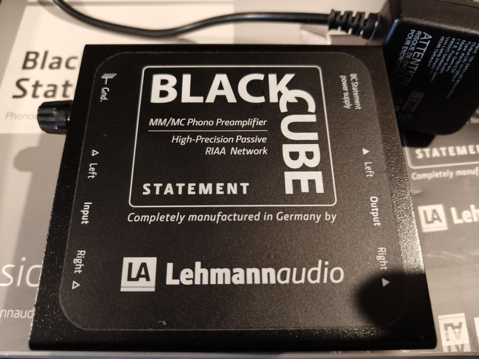Przedwzmacniacz gramofonowy Lehmannaudio Black Cube