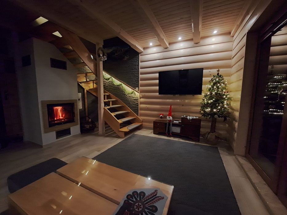 od 24.02 Wolny domek Góralska chatka domek z kominkiem w górach_ BALIA