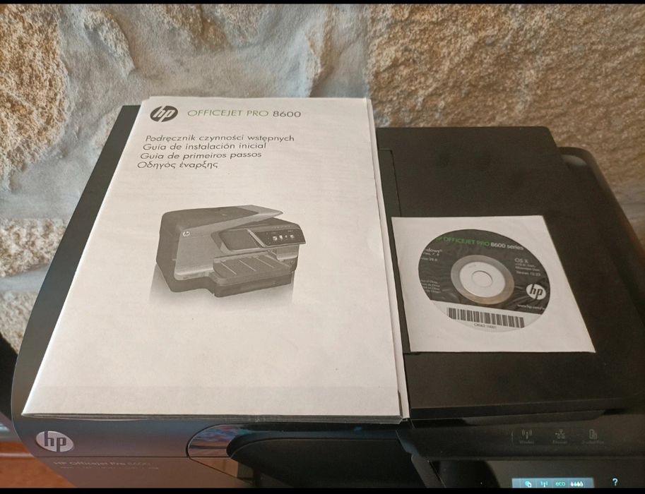 HP OfficeJet Pro 8600 - impressora multifunções com scanner  e Wi-Fi
