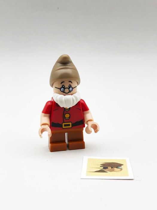 Lego® Anões Minifigura Disney 43242 Snow White Seven Dwarfs' Cottage