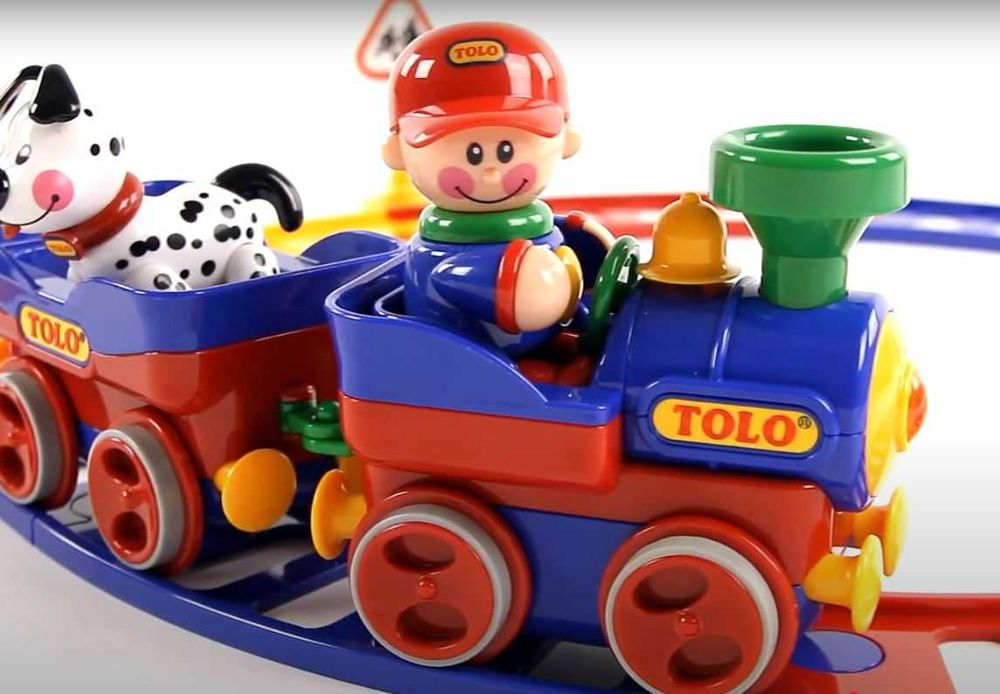 Tolo First friends. Deluxe train set. Залізниця.