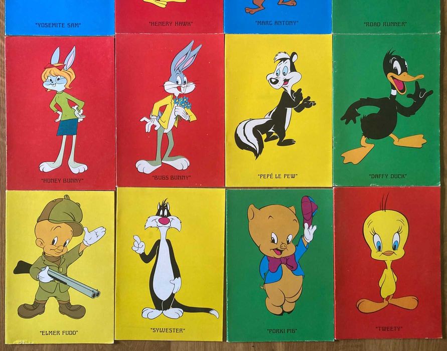 Coleção Completa de Cadernos Antigos Looney Tunes