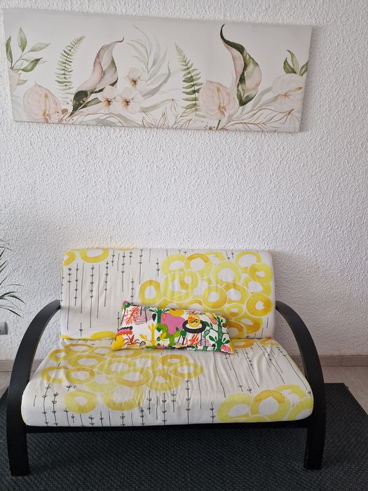 Sofá e Poltrona e almofada