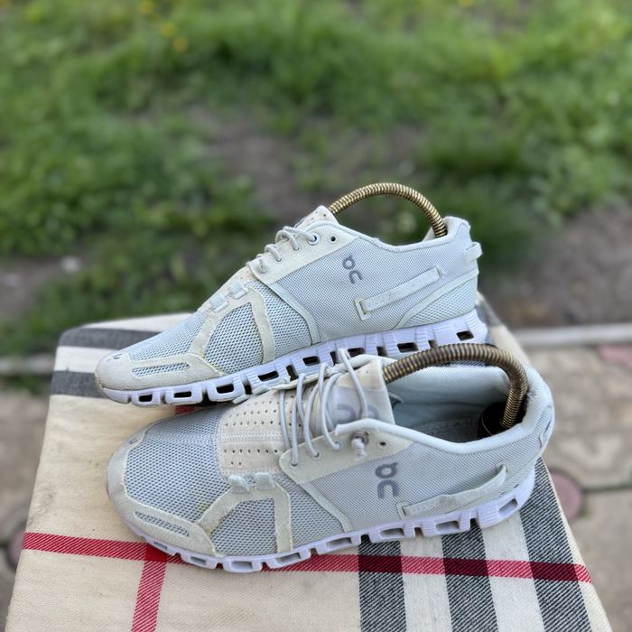 Кроссовки On Cloud Running Swiss Engineering Green, 38,5 размер, — zdjęcie 4