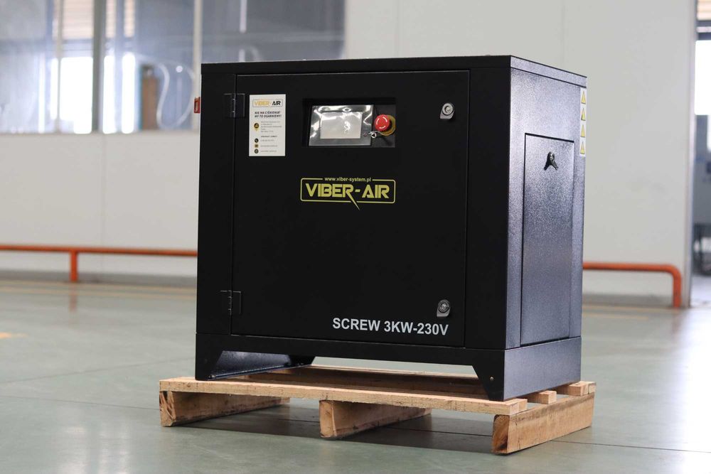 Sprężarka śrubowa energooszczędna Viber-Air 3kW-230V Automatyczny Start