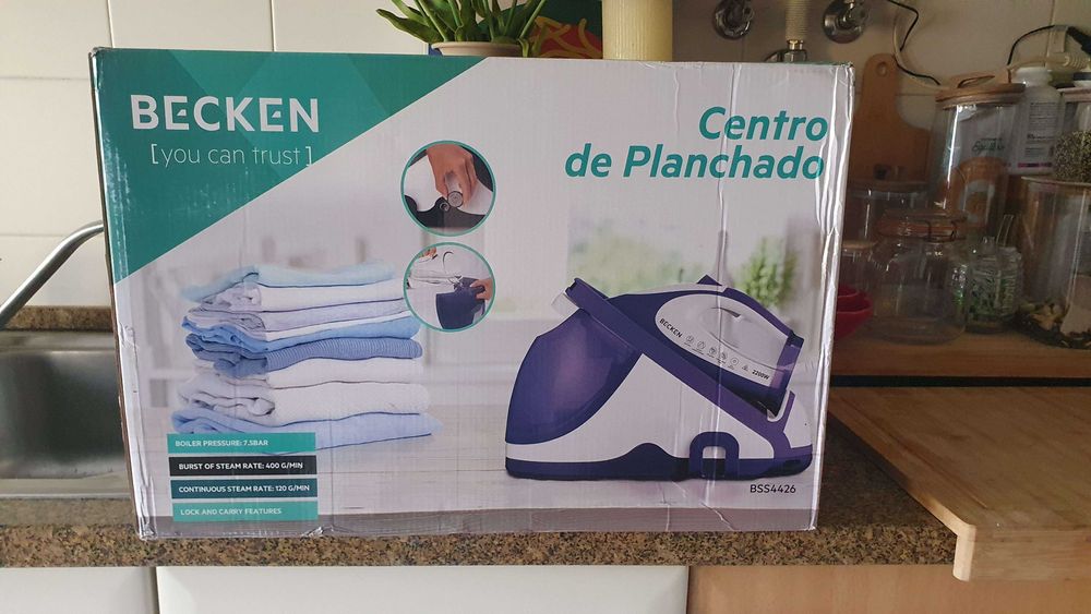 Ferro com Caldeira BECKEN 7.5B BSS4426 (7.5 bar) – NOVO / SELADO