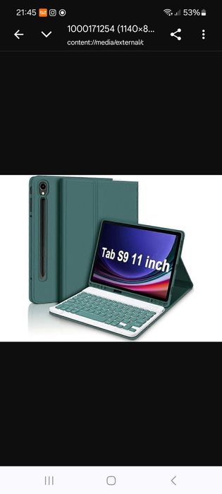 Capa Para Tablet Com Teclado Bluetooth  samsung