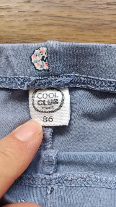 86 Cool Club legginsy 3/4 dziecięce dziewczęce