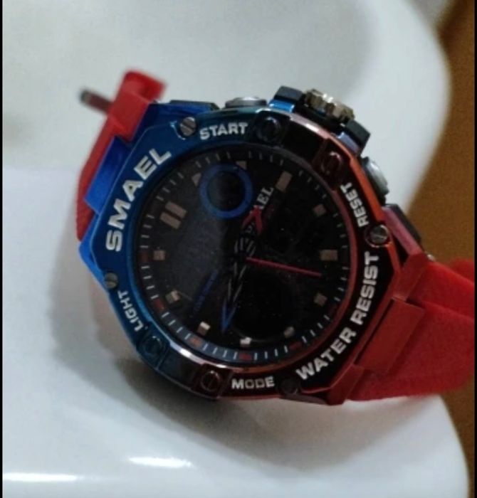 Relógio led militar SMAEL