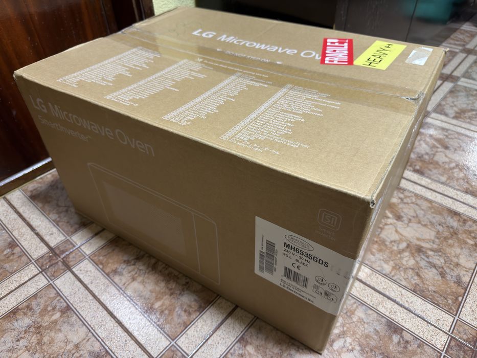 Micro-ondas LG Smart Inverter 25L MH6535GDS