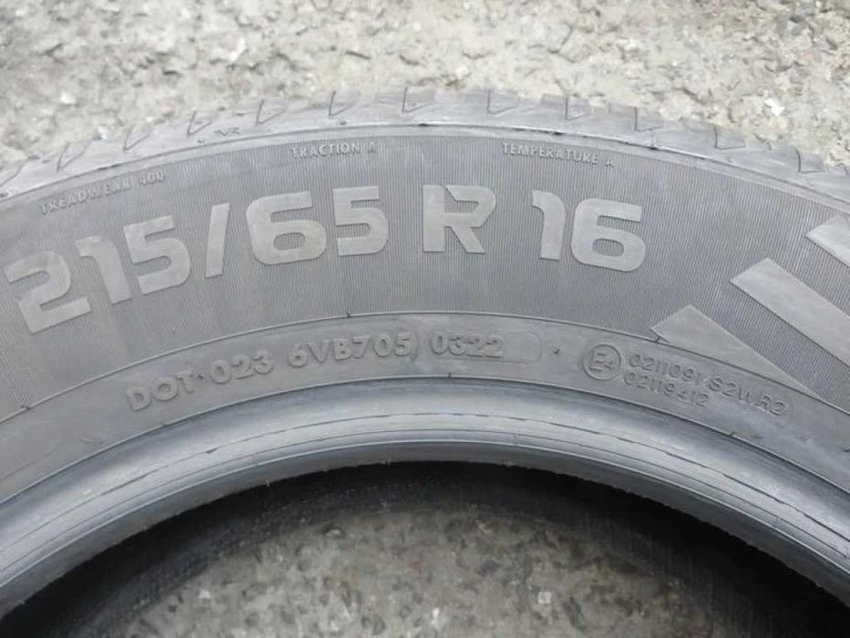 215/65 R16 96H Vredestein Quatrac M+S 2штуки 2022рік шини б/у