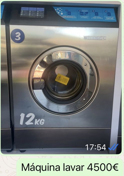 Vendo maquinas para lavandaria Self Service