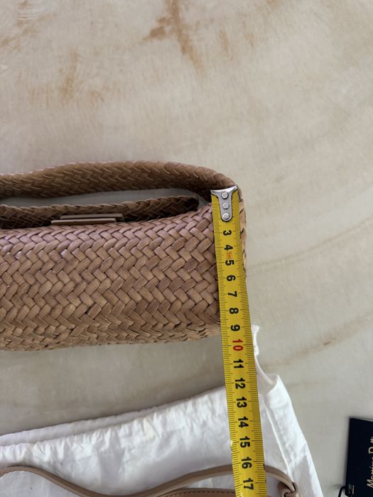 Сумка плетена massimo dutti