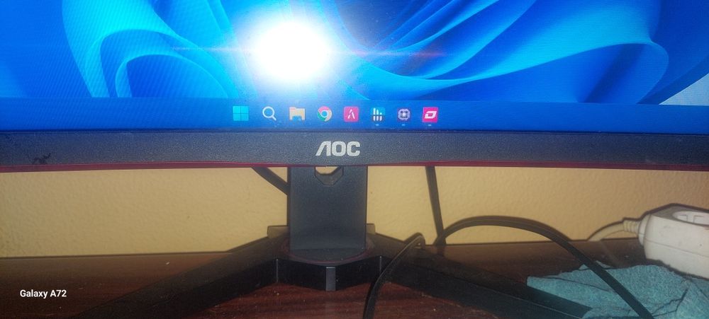 Monitor aoc curvo 240hz 1080p 32 polegadas