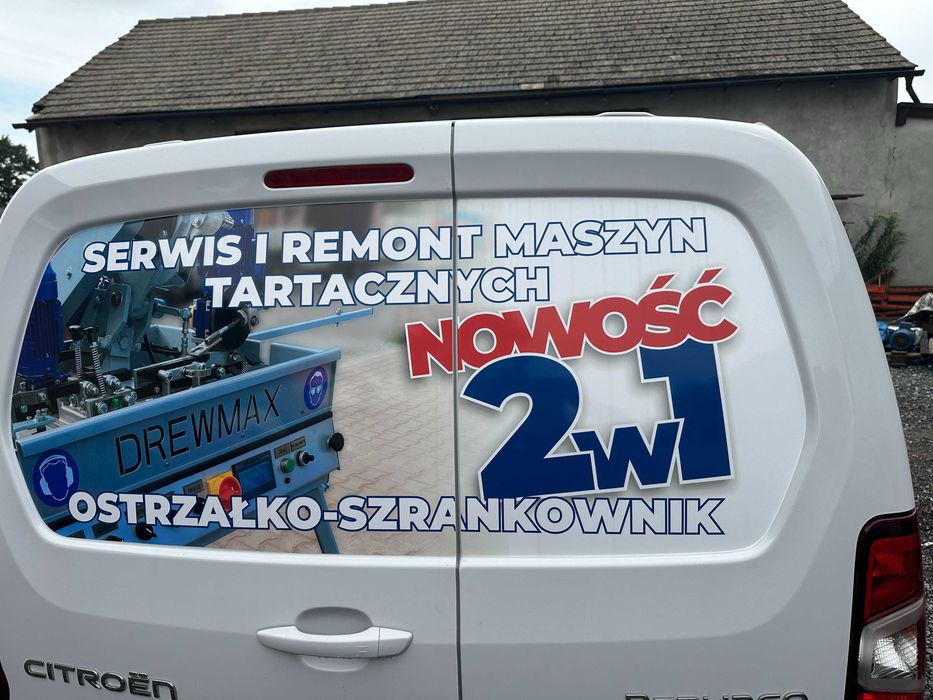 Ostrzałko-rozwierak traki taśmowe