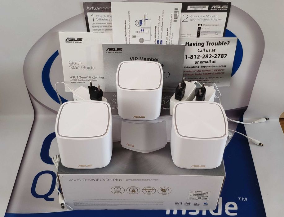 Asus ZenWiFi XD4+ Mesh роутери WiFi6 AX1800 дводіап. Гар