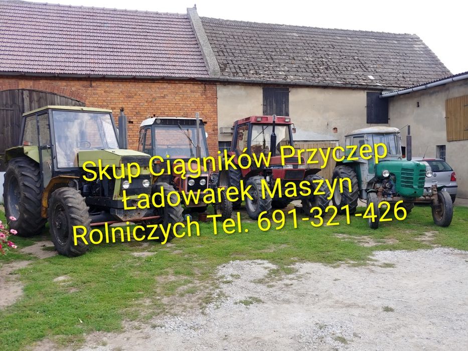 Skup Ciągników Przyczep Maszyn Rolniczych Starych Aut Ursus Zetor Case