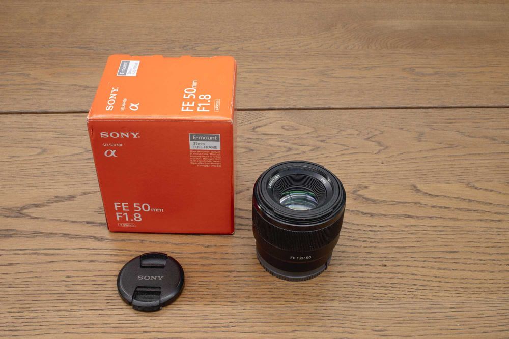 lente 50mm 1.8 sony