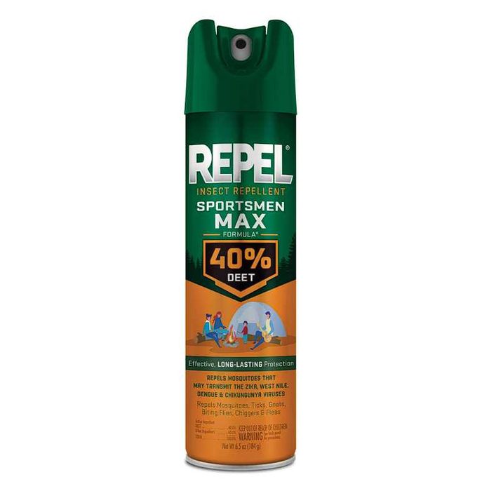 Засіб від комарів та кліщів Repel Sportsmen Max Formula 40% DEET , 100% DEET  Made in USA